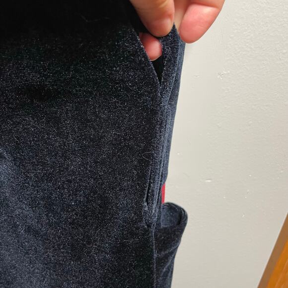 Vintage Christian Dior Monsieur Dark Velvet Robe One Size - Picture 5 of 8